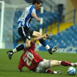 Gavin Williams tackles Lewis Buxton