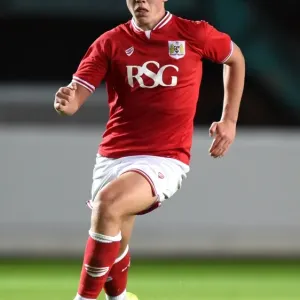 George Dowling in Action: U21 Clash at Ashton Gate Stadium