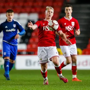 Print of Bristol City U18 vs Cardiff City U18 FA Youth Cup Match