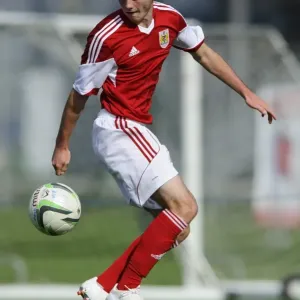 Georges Kellow en action : Bristol City U18 contre Brighton & Hove Albion U18 le 5 octobre 2013