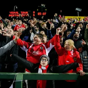 George Saville Scores Third Goal: Bristol City's Triumph over Yeovil Town in Sky Bet Football League One (March 10, 2015)