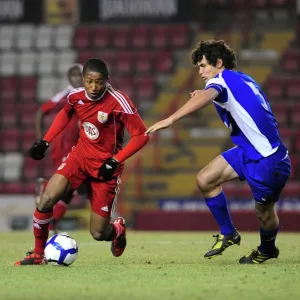 Season 10-11 Collection: Bristol City U18s v Birmingham City U18s