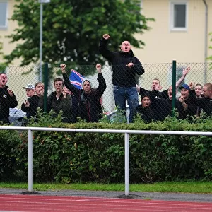 Gothenburg Fans Passionate Support: IFK Gothenburg vs. Bristol City