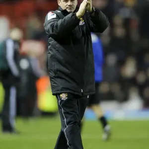 Graham Westley Consoles Stevenage Fans After Disappointing 4-1 Loss to Bristol City Graham Westley Consoles Stevenage Fans After Disappointing 4-1 Loss to Bristol City