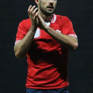 Greg Cunningham in Action: Bristol City vs Preston North End at Deepdale Stadium (2015) Greg Cunningham in Action: Bristol City vs Preston North End at Deepdale Stadium (2015)