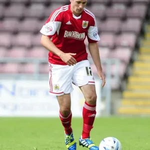Greg Cunningham of Bristol City in Action against Coventry, Sky Bet League One, 2013 Greg Cunningham of Bristol City in Action against Coventry, Sky Bet League One, 2013