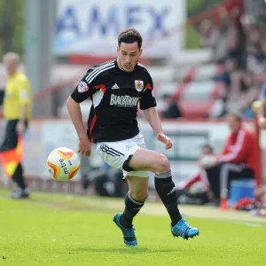 Greg Cunningham of Bristol City in Action against Stevenage, 2014 Greg Cunningham of Bristol City in Action against Stevenage, 2014