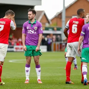 Greg Cunningham's Disappointing Free Kick: Fleetwood Town vs. Bristol City, 2014 Greg Cunningham's Disappointing Free Kick: Fleetwood Town vs. Bristol City, 2014