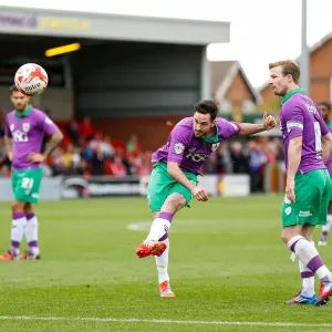 Greg Cunningham's Disappointing Free-kick Misses Target for Bristol City against Fleetwood Town Greg Cunningham's Disappointing Free-kick Misses Target for Bristol City against Fleetwood Town