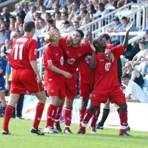 Bristol City FC Group Celebration Print Bristol City FC Group Celebration Print