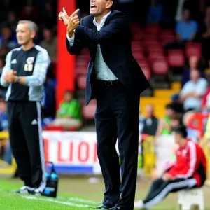 Gus Poyet at the Helm: Championship Clash between Bristol City and Brighton, 10/09/2011