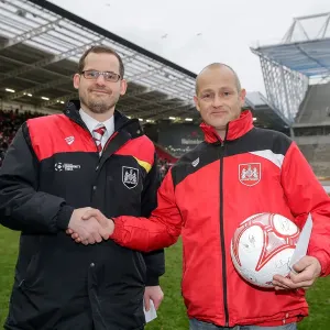 Half Time Draw: Bristol City vs Ipswich Town, Sky Bet Championship (February 13, 2016), Ashton Gate Stadium Half Time Draw: Bristol City vs Ipswich Town, Sky Bet Championship (February 13, 2016), Ashton Gate Stadium