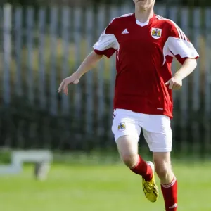 Harry Paice in Action: Bristol City U18s vs Brighton & Hove Albion U18s, October 2013