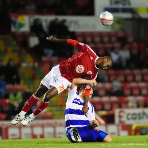 Intense Action: Bristol City vs QPR, Npower Championship Showdown at Ashton Gate (October 22, 2010)