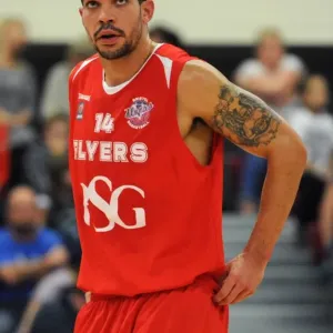 Print of Bristol Flyers vs Cheshire Phoenix Basketball Match