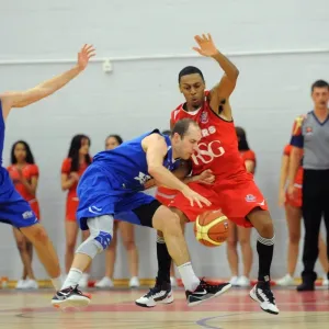 Bristol Flyers vs Durham Wildcats Basketball Print Bristol Flyers vs Durham Wildcats Basketball Print