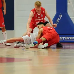 Bristol Flyers vs Manchester Giants Basketball Print Bristol Flyers vs Manchester Giants Basketball Print