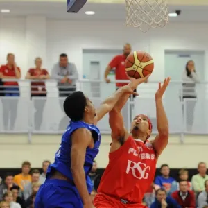 Bristol Flyers vs. Wildcats Basketball Print Bristol Flyers vs. Wildcats Basketball Print