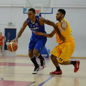Intense Basketball Print: Herring vs. Lewis Showdown