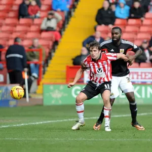 Intense Battle: Jose Baxter vs. Karleigh Osborne at Bramall Lane, 2014 Intense Battle: Jose Baxter vs. Karleigh Osborne at Bramall Lane, 2014