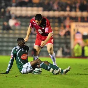 Intense Championship Rivalry: Bradley Orr vs Yannick Bolasie, Plymouth Argyle vs Bristol City (16/03/2010) Intense Championship Rivalry: Bradley Orr vs Yannick Bolasie, Plymouth Argyle vs Bristol City (16/03/2010)