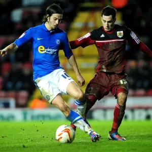 Print of Intense Championship Showdown at Ashton Gate Print of Intense Championship Showdown at Ashton Gate