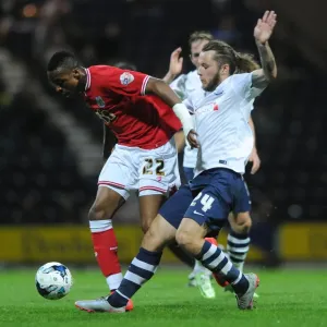 Intense Championship Showdown: Kodjia vs May at Deepdale Stadium Intense Championship Showdown: Kodjia vs May at Deepdale Stadium