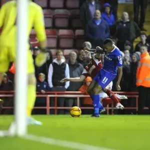 Intense Clash: Wagstaff vs Montano in Sky Bet League One - Bristol City vs Oldham Athletic Intense Clash: Wagstaff vs Montano in Sky Bet League One - Bristol City vs Oldham Athletic