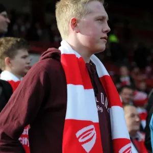 Intense FA Cup Moment: Bristol City vs. West Ham United at Ashton Gate (25.01.2015) - Football Fans in Action Intense FA Cup Moment: Bristol City vs. West Ham United at Ashton Gate (25.01.2015) - Football Fans in Action