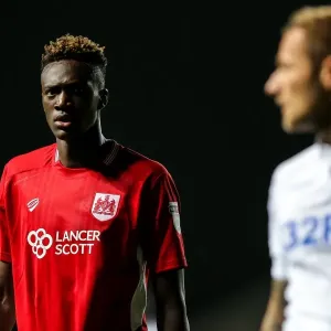 Intense Focus: Tammy Abraham at Ashton Gate - Bristol City vs. Leeds United, 2016 Intense Focus: Tammy Abraham at Ashton Gate - Bristol City vs. Leeds United, 2016