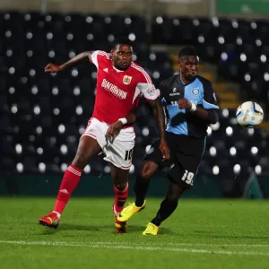 Bristol City vs Wycombe Wanderers Johnstone's Paint Trophy Print Bristol City vs Wycombe Wanderers Johnstone's Paint Trophy Print