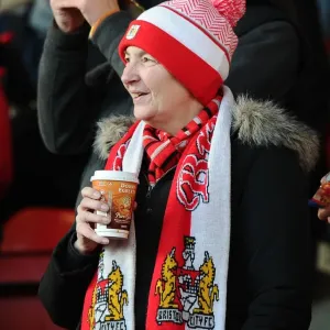 Intense Football Rivalry: Bristol City vs Crawley Town at Ashton Gate, December 13, 2014