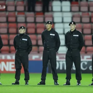 Print of Intense Moment at Ashton Gate Print of Intense Moment at Ashton Gate
