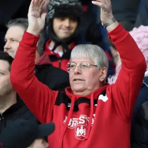 Intense Moment at Ashton Gate: Bristol City vs Birmingham City, Sky Bet Championship (January 2016)