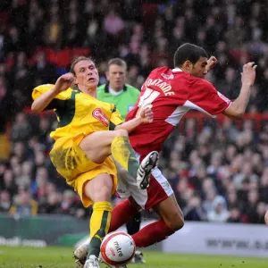 Intense Moment at Ashton Gate: Bristol City vs Plymouth Argyle