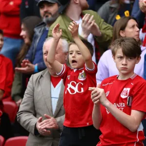 Intense Moment at Ashton Gate: Sky Bet Championship Showdown between Bristol City and Birmingham City (May 2017)