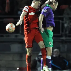 Intense Moment: Wilbraham vs. Lowry - Leyton Orient vs. Bristol City, Sky Bet League One (03/03/2015) Intense Moment: Wilbraham vs. Lowry - Leyton Orient vs. Bristol City, Sky Bet League One (03/03/2015)