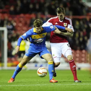 Bristol City vs Shrewsbury Town Print - Intense Rivalry Bristol City vs Shrewsbury Town Print - Intense Rivalry