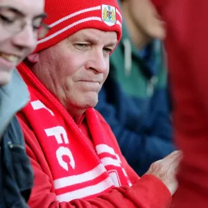 Intense Rivalry: Bristol City vs Crawley Town Football Match at Ashton Gate (December 13, 2014)