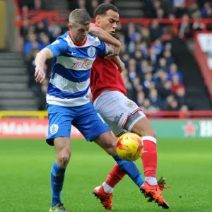 Intense Rivalry: Elliott Bennett vs. Paul Konchesky at Ashton Gate Stadium, 2015 - A Football Battle Intense Rivalry: Elliott Bennett vs. Paul Konchesky at Ashton Gate Stadium, 2015 - A Football Battle