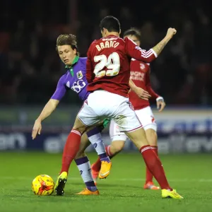Intense Rivalry on the Field: Freeman vs. Rossi Branco, Swindon Town vs. Bristol City, Sky Bet League One