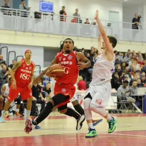 Bristol Flyers vs Surrey United Basketball Print