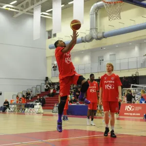 Bristol Flyers vs Manchester Giants Basketball Print Bristol Flyers vs Manchester Giants Basketball Print