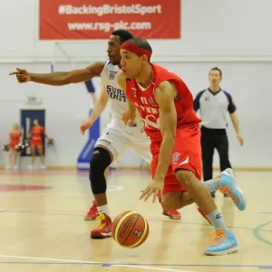 Bristol Flyers vs Surrey United British Basketball League Print