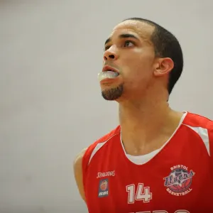 Bristol Flyers vs Durham Wildcats Basketball Print Bristol Flyers vs Durham Wildcats Basketball Print