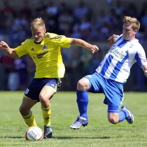 Intense Rivalry: A Football Battle - Rhys Jordan vs. Adi Adams Intense Rivalry: A Football Battle - Rhys Jordan vs. Adi Adams