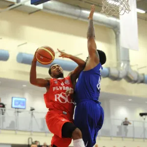 Bristol Flyers vs Durham Wildcats Basketball Print Bristol Flyers vs Durham Wildcats Basketball Print