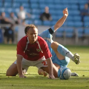 Intense Rivalry: Lee Trundle's Battle on the Field - Coventry City vs. Bristol City