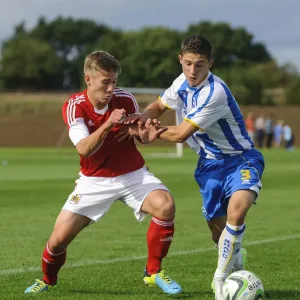 Intense Rivalry: Withey vs Barnett in U18 Professional Development League Clash between Bristol City and Brighton & Hove Albion