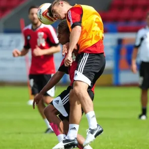 Intense Training Showdown: Bobby Reid vs Joe Edwards, Bristol City Football Club